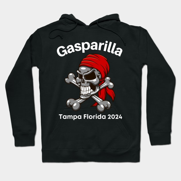 Gasparilla Pirate Festival 2024 - Tampa Florida Hoodie by MtWoodson